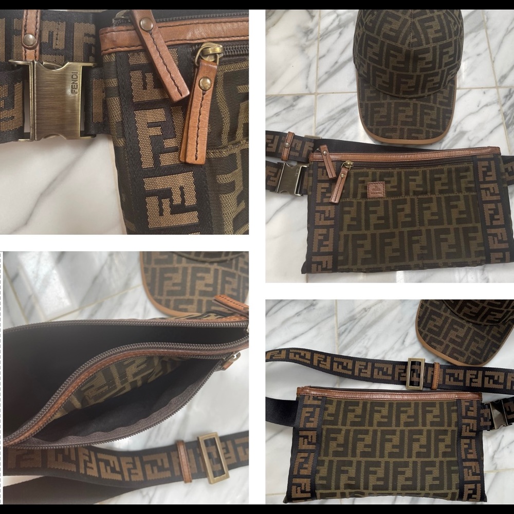 FENDI ICONIC “FF” LOGO CREATIVE BELT BAG